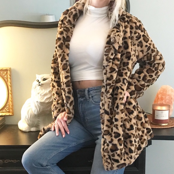 Love Tree Jackets & Blazers - 🆕 Love Tree Leopard 🐆 print coat 🧥